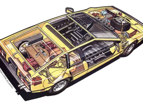 Lotus Esprit S1 chassis 000G historical archive photograph 2