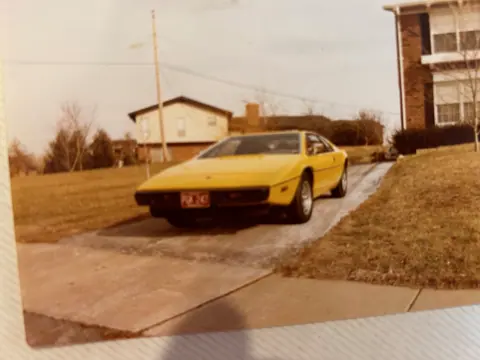 Lotus Esprit S1 chassis 111H registration 921 YTH historical archive photograph 2