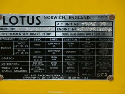 Lotus Esprit S1 chassis 115J registration D ES 1007H historical archive photograph 3