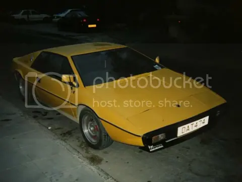 Lotus Esprit S1 chassis 126G registration DAT 474 historical archive photograph 2