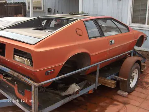 Lotus Esprit S1 chassis 142H historical archive photograph 12