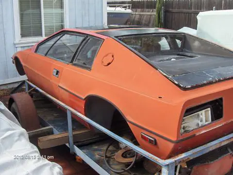Lotus Esprit S1 chassis 142H historical archive photograph 10