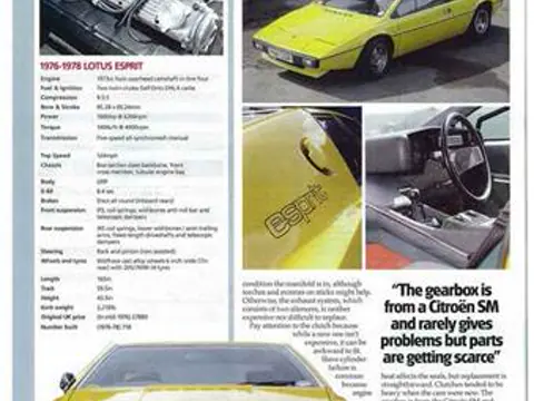 Lotus Esprit S1 chassis 145G registration PNM 132R historical archive photograph 5