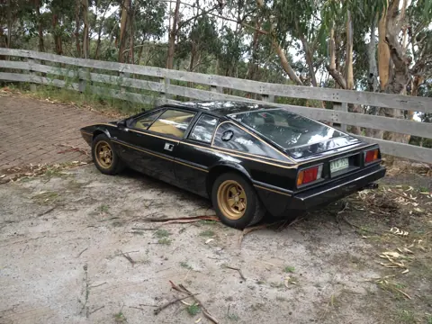 Lotus Esprit S1 chassis 156J registration BVG 952 historical archive photograph 9