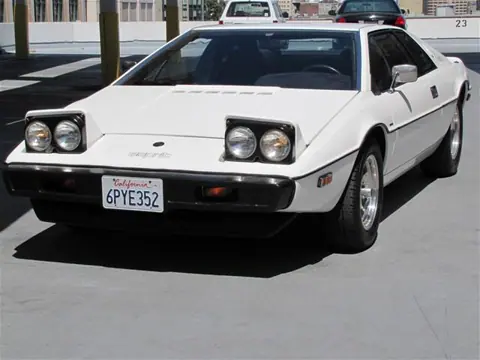 Lotus Esprit S1 chassis 178H registration 49537 and 6PYE352 historical archive photograph 18