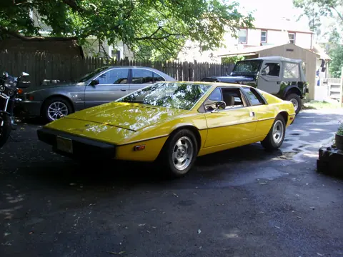 Lotus Esprit S1 chassis 234H historical archive photograph 2