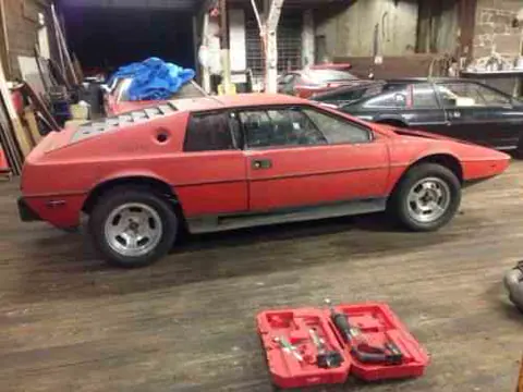 Lotus Esprit S1 chassis 258H registration 3CTF741 historical archive photograph 3