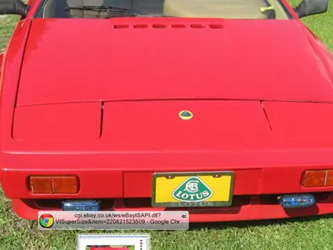 Lotus Esprit S1 chassis 321H historical archive photograph 26