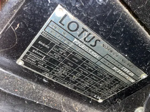 Lotus Esprit S1 chassis 330H registration CJU 275 historical archive photograph 7
