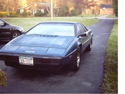 Lotus Esprit S1 chassis 362H registration DEK 7777 historical archive photograph 13