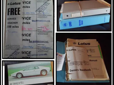 Lotus Esprit S1 chassis 443H historical archive photograph 9