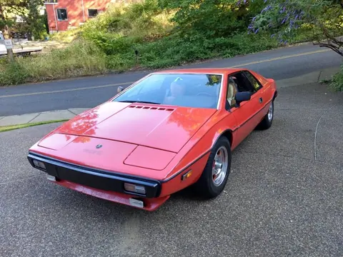 Lotus Esprit S1 chassis 482H registration 71711 historical archive photograph 1