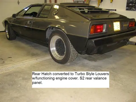 Lotus Esprit S1 chassis 596H historical archive photograph 20