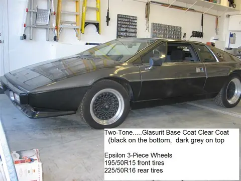 Lotus Esprit S1 chassis 596H historical archive photograph 18