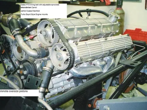 Lotus Esprit S1 chassis 596H historical archive photograph 12
