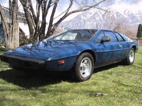 Lotus Esprit S1 chassis 730 LAK registration 730 LAK historical archive photograph 8