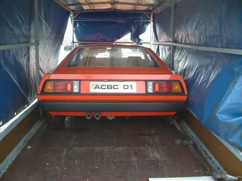 Lotus Esprit S1 chassis IDGG 01 registration IDGG 01 and ACBC 01 historical archive photograph 3