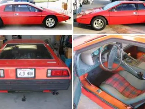 Lotus Esprit S1 chassis WLD HUH historical archive photograph 1