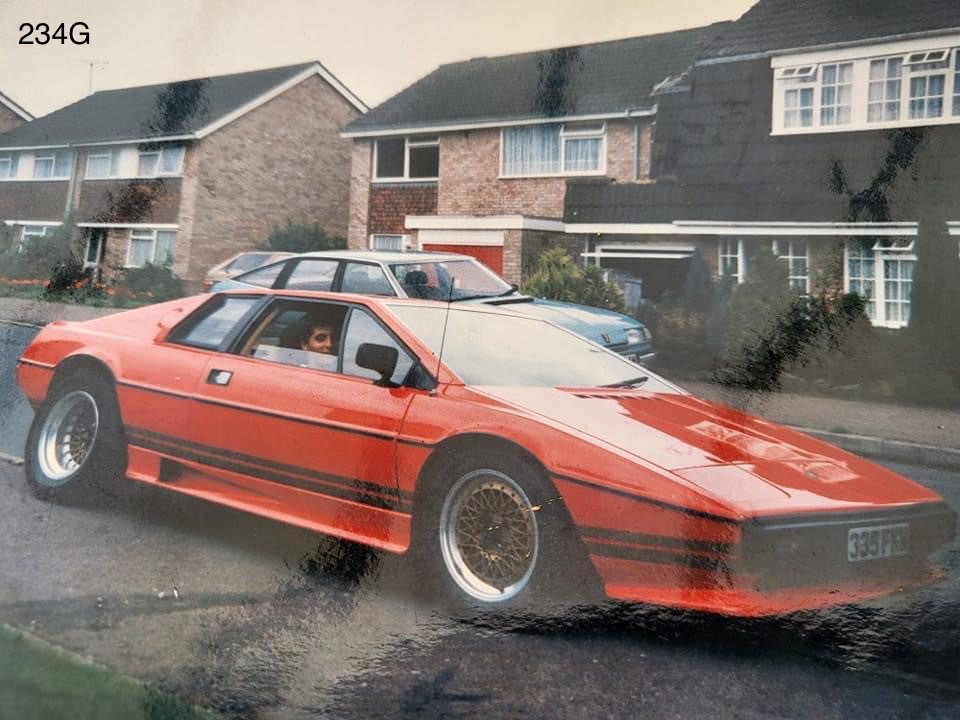 Lotus Esprit S1 chassis 234G