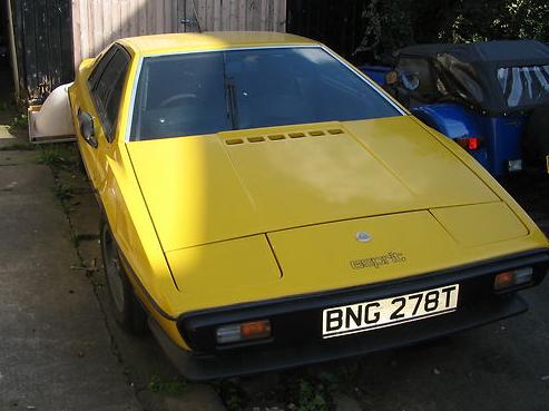Lotus Esprit S1 chassis 333G